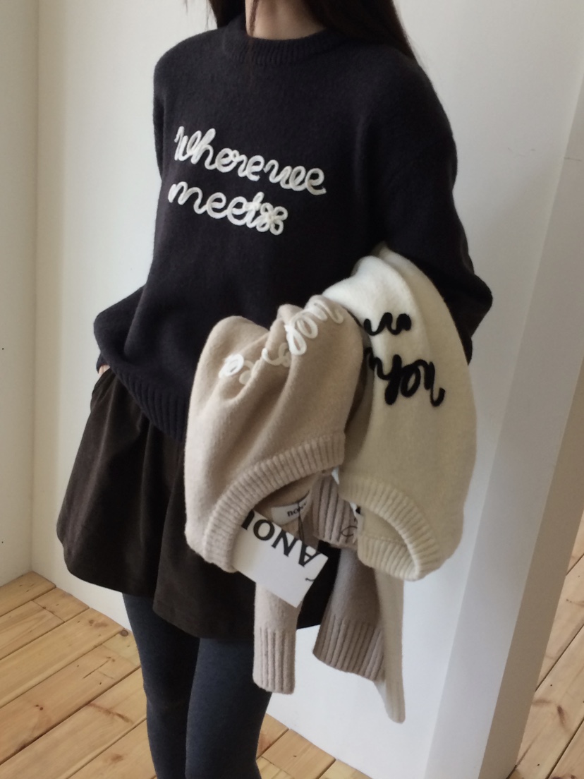 ANOU東大門㊣實拍女士新品人氣職業熱賣真品推薦時尚25秋冬毛衣ANOU毛衣