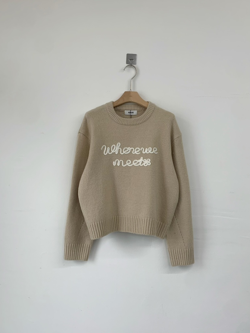 ANOU東大門㊣實拍女士新品人氣職業熱賣真品推薦時尚25秋冬毛衣ANOU毛衣圖色1