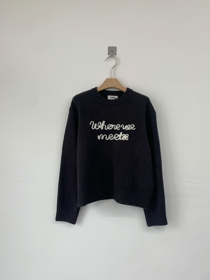 ANOU東大門㊣實拍女士新品人氣職業熱賣真品推薦時尚25秋冬毛衣ANOU毛衣圖色2