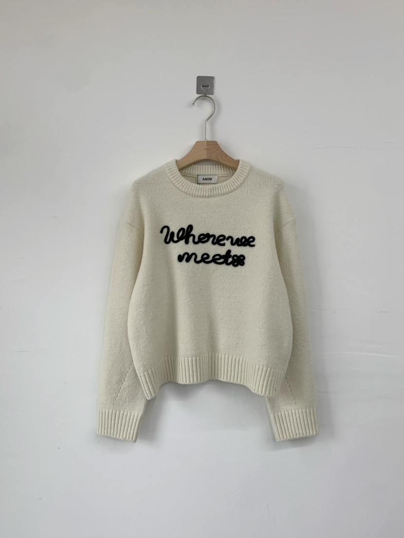 ANOU東大門㊣實拍女士新品人氣職業熱賣真品推薦時尚25秋冬毛衣ANOU毛衣圖色3