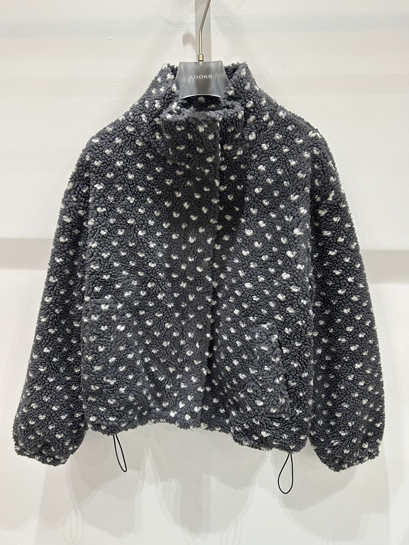 LOOKK東大門㊣直郵女士新款推薦職業人氣真品25秋冬夾克羊毛LOOKK夾克圖色3