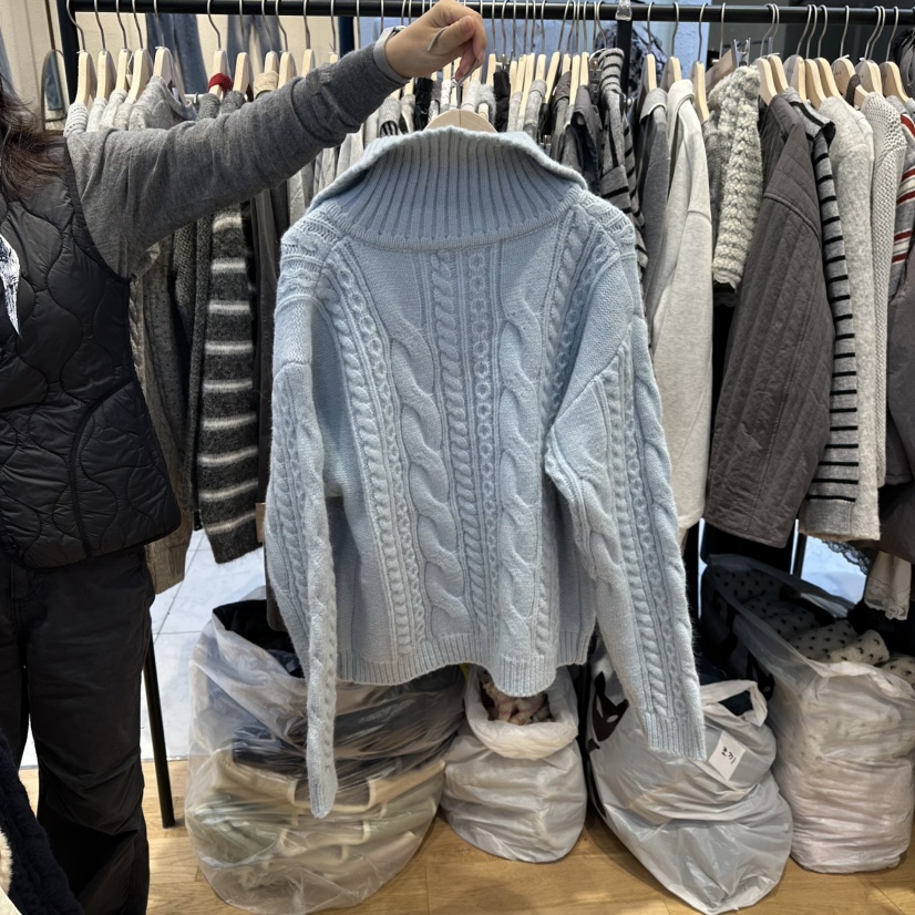 TARA東大門㊣代購女士新款人氣休閑推薦真品25秋冬熱賣毛衣TARA毛衣