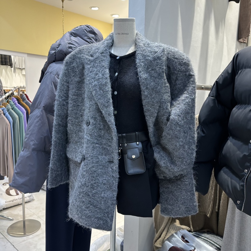 ULTRAORANGE東大門㊣代購女士新品真品職業熱賣人氣夾克馬海毛GILT/ULTRAORANGE夾克圖色1