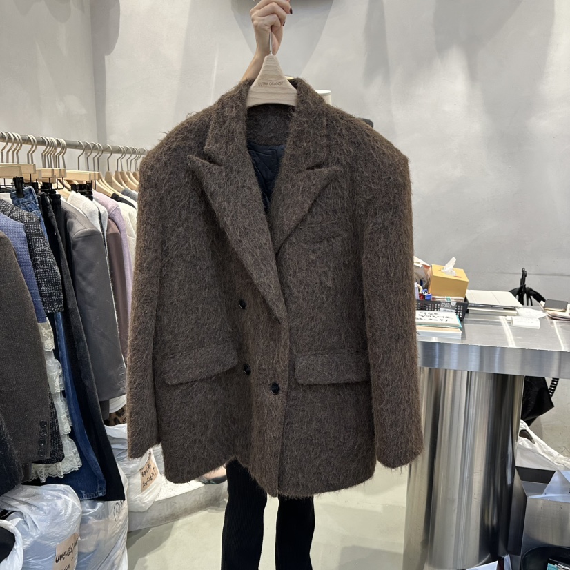 ULTRAORANGE東大門㊣代購女士新品真品職業熱賣人氣夾克馬海毛GILT/ULTRAORANGE夾克圖色2