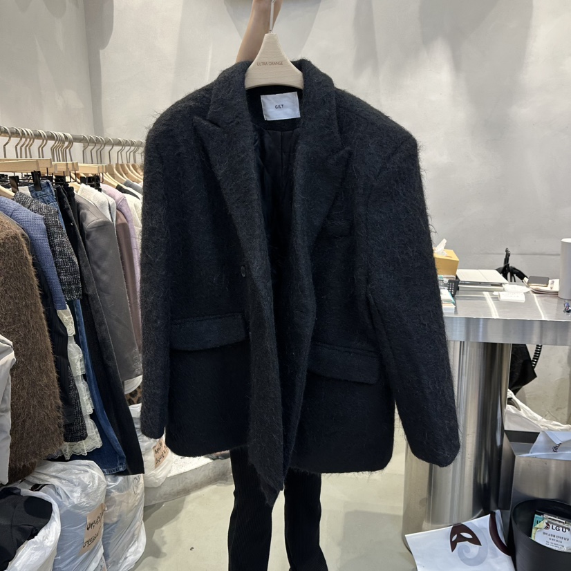 ULTRAORANGE東大門㊣代購女士新品真品職業熱賣人氣夾克馬海毛GILT/ULTRAORANGE夾克圖色3