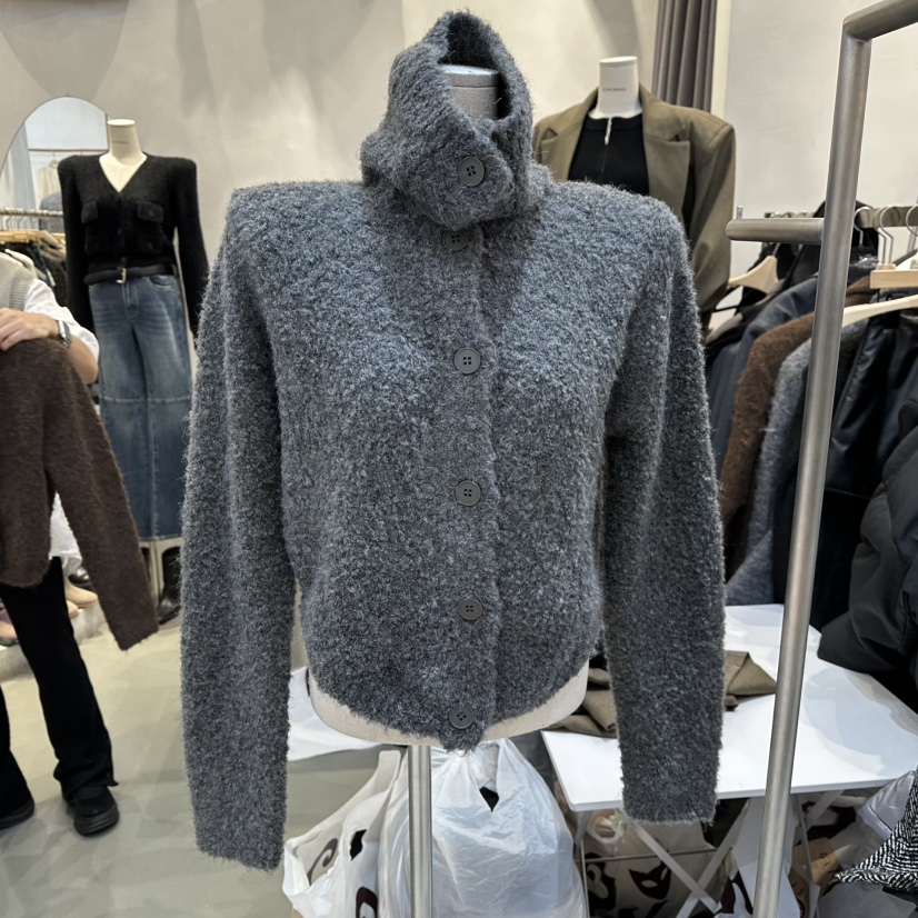 ULTRAORANGE韓國直郵㊣女裝新款熱賣休閑25秋冬時尚針織衫紐扣GILT/ULTRAORANGE針織衫圖色2