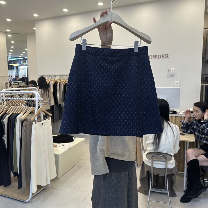 FUNNY POWDER韓國代購㊣女裝新品職業推薦人氣熱賣25秋冬裙褲THE FUNNY裙褲