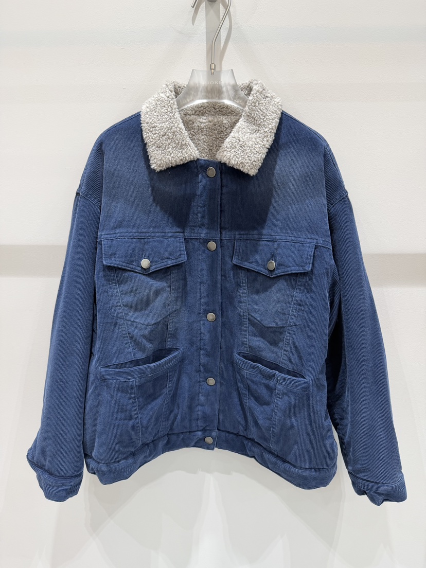 LOOKK東大門㊣直郵女裝新品職業推薦真品25秋冬時尚休閑夾克LOOKK夾克圖色3