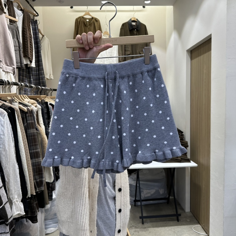 HOLYBANANA東大門㊣實拍女裝新品25秋冬熱賣推薦人氣職業短褲groovy.H/HOLYBANANA短褲圖色2