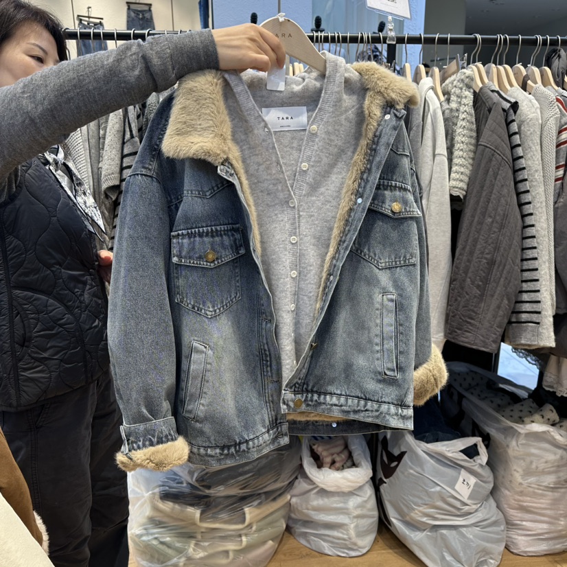 TARA韓國代購㊣女士新品休閑職業推薦時尚人氣熱賣真品夾克TARA夾克圖色1