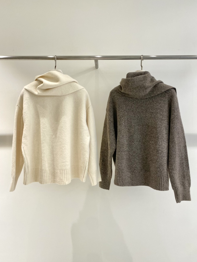 1968東大門㊣直郵女士新品時尚熱賣25秋冬休閑職業針織衫圍巾1968/YEOUYA針織衫