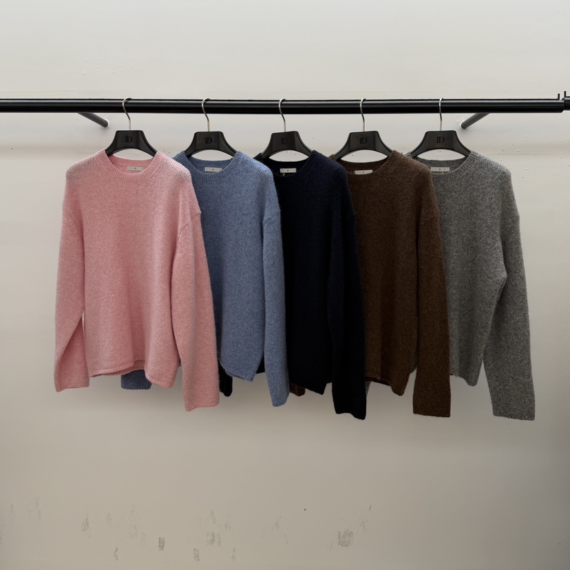 ID東大門㊣代購女士新款人氣熱賣推薦真品職業25秋冬針織衫羊駝ID針織衫