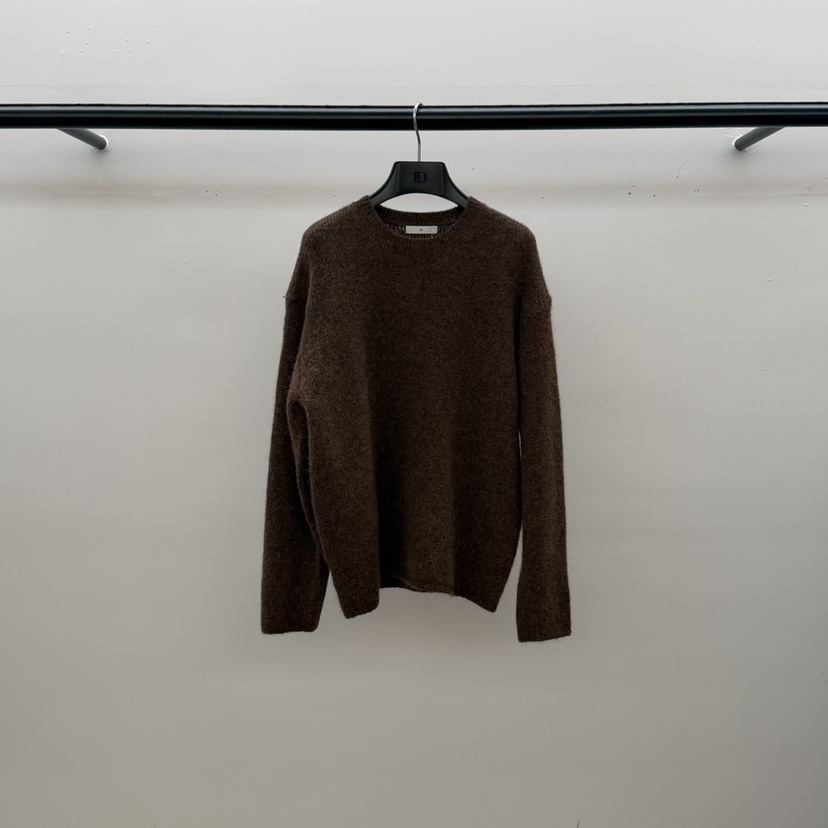 ID東大門㊣代購女士新款人氣熱賣推薦真品職業25秋冬針織衫羊駝ID針織衫圖色4棕色