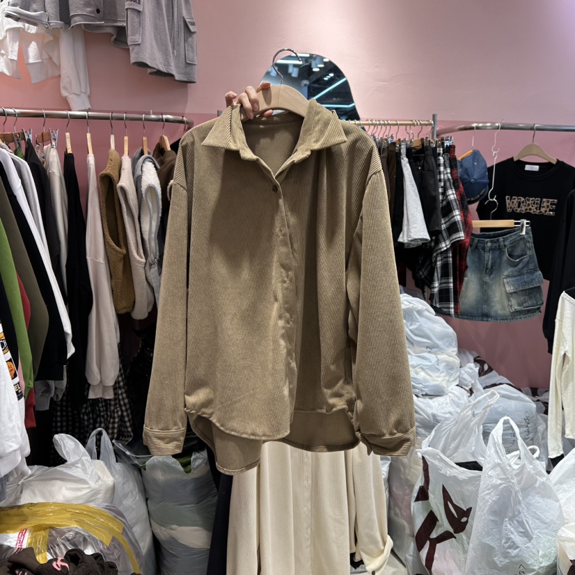 K STORY東大門㊣實拍女裝新品時尚熱賣職業推薦襯衫蕾絲衫K STORY襯衫/蕾絲衫圖色2