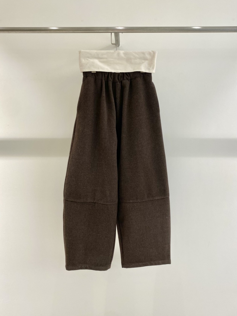 1968韓國代購㊣女士新款職業推薦時尚休閑人氣25秋冬休閑褲鏤空1968/YEOUYA休閑褲圖色3