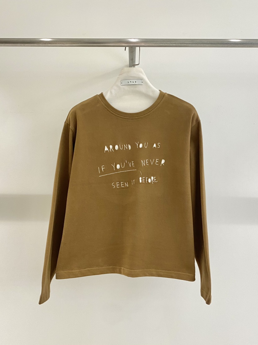 1968東大門㊣實拍女裝新款真品人氣休閑熱賣時尚長袖T恤刺繡1968/YEOUYA長袖T恤圖色2