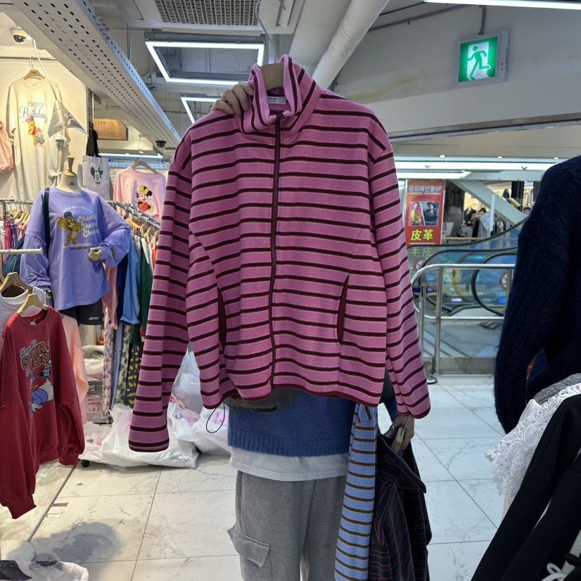 AKRA BY ART東大門㊣實拍女士新品25秋冬人氣真品夾克拉鏈AKRA BY ART夾克圖色2