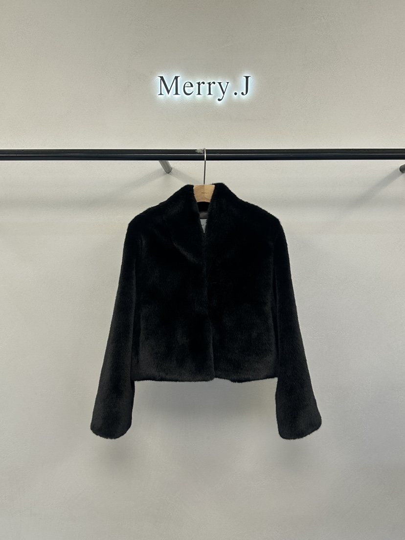 MERRY-J東大門㊣直郵女裝新款人氣休閑真品職業推薦短款大衣MERRY-J短款大衣圖色1