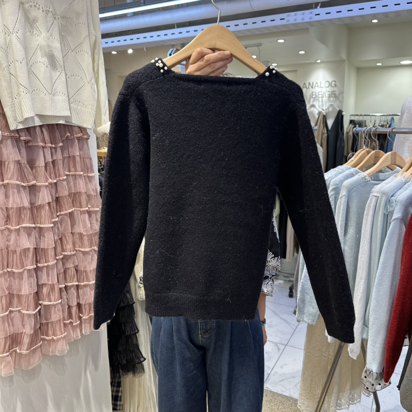 BELITA韓國代購㊣女士新款人氣推薦真品25秋冬職業熱賣毛衣BELITA毛衣