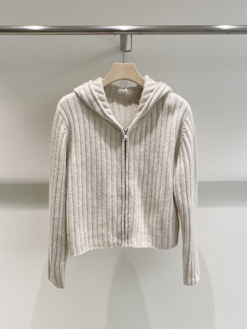 1968韓國直郵㊣女士新款休閑25秋冬熱賣針織衫拉鏈開衫連帽1968/YEOUYA針織衫圖色1