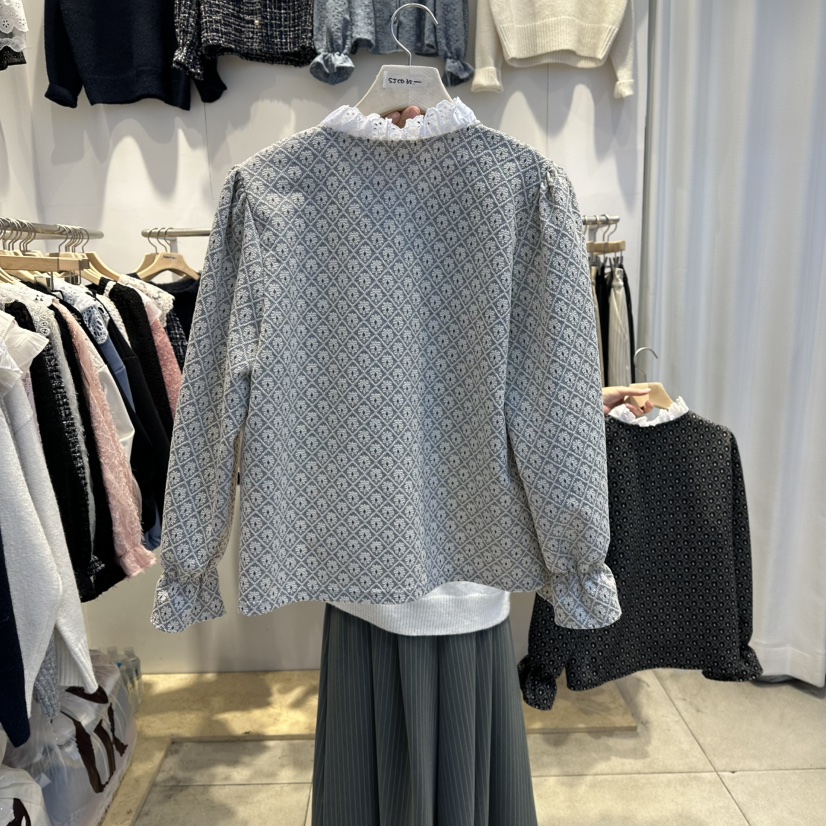 LADYBUG+ADORABLE東大門㊣實拍女士新款職業真品襯衫蕾絲衫LADYBUG/Adorable襯衫/蕾絲衫