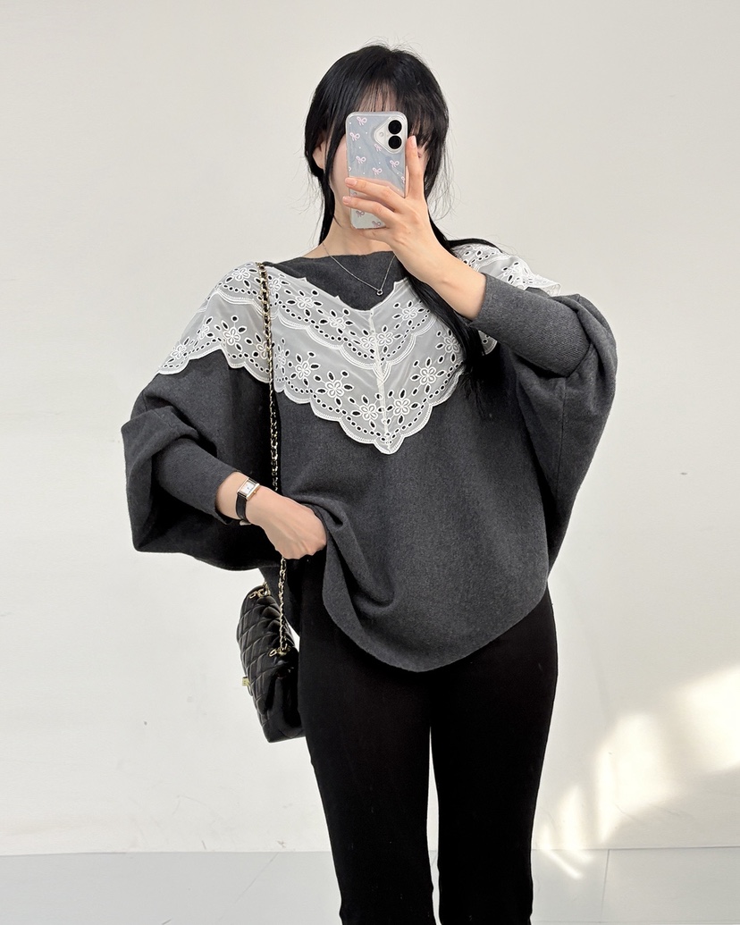 BLUE RIBBON東大門㊣代購女裝新款真品休閑熱賣時尚針織衫BLUE RIBBON針織衫