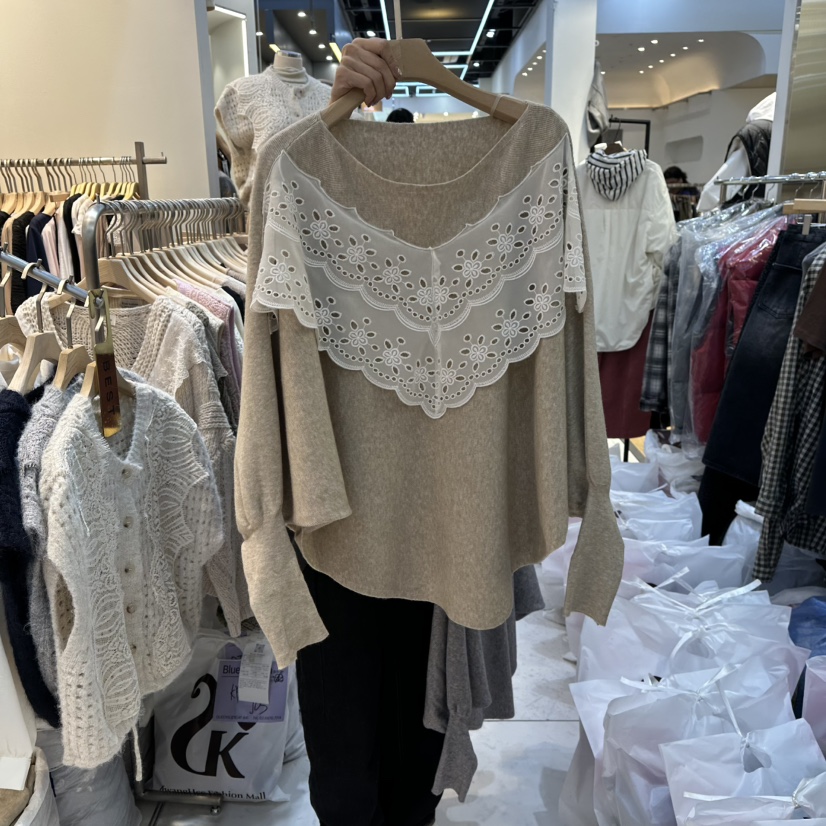 BLUE RIBBON東大門㊣代購女裝新款真品休閑熱賣時尚針織衫BLUE RIBBON針織衫圖色1