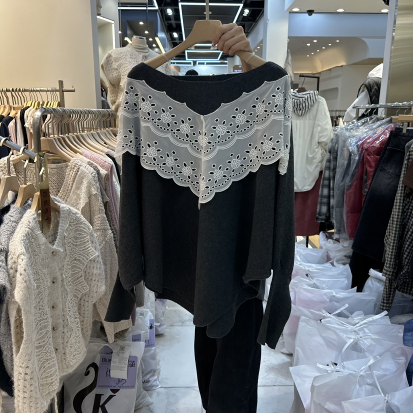 BLUE RIBBON東大門㊣代購女裝新款真品休閑熱賣時尚針織衫BLUE RIBBON針織衫圖色3