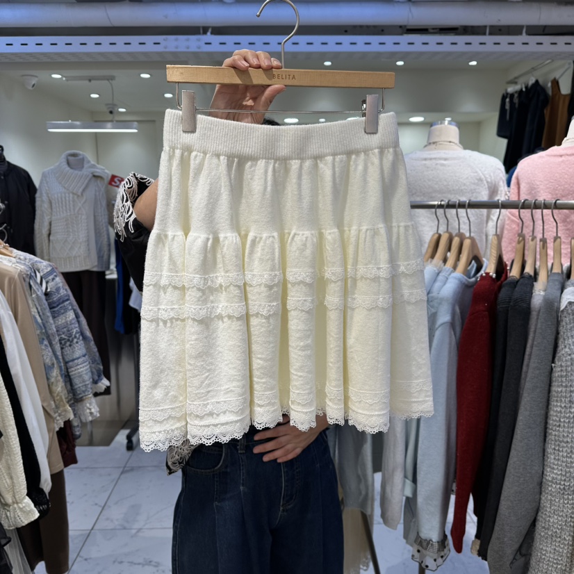 BELITA東大門㊣實拍女士新款真品人氣休閑推薦時尚25秋冬短裙BELITA短裙圖色1