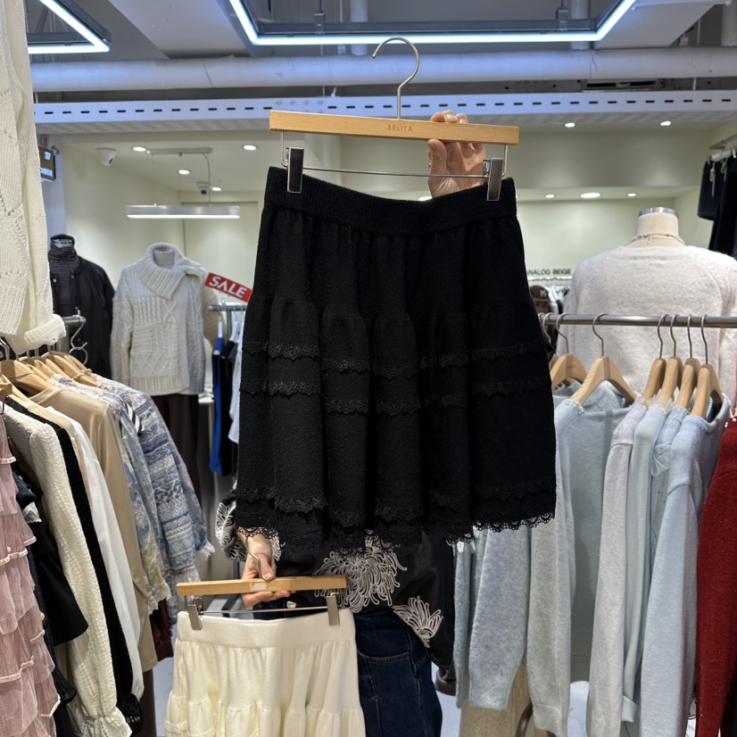 BELITA東大門㊣實拍女士新款真品人氣休閑推薦時尚25秋冬短裙BELITA短裙圖色3