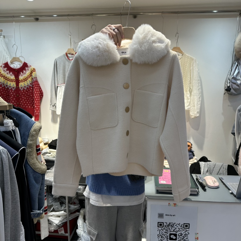 AKRA BY ART東大門㊣實拍女裝新款推薦職業人氣25秋冬夾克AKRA BY ART夾克圖色1