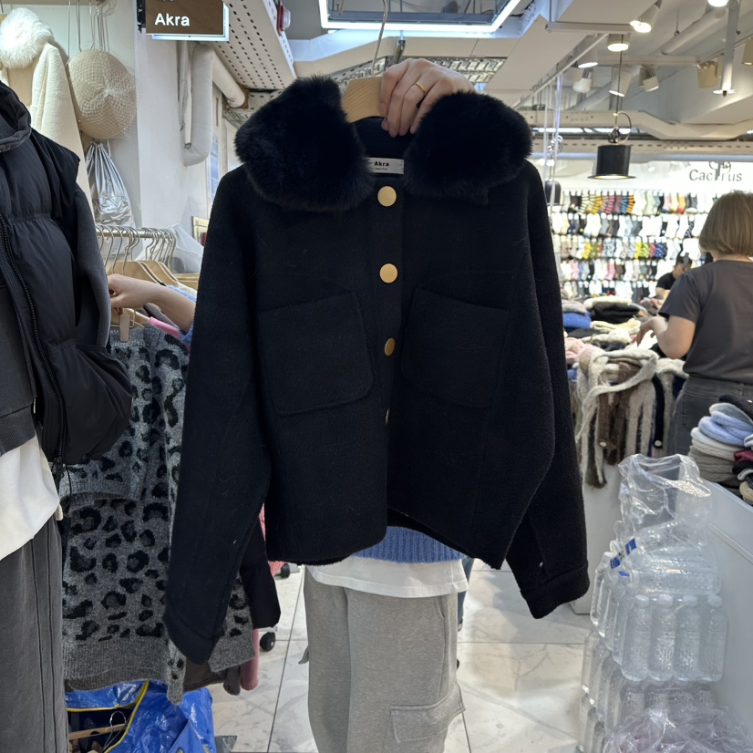 AKRA BY ART東大門㊣實拍女裝新款推薦職業人氣25秋冬夾克AKRA BY ART夾克圖色2