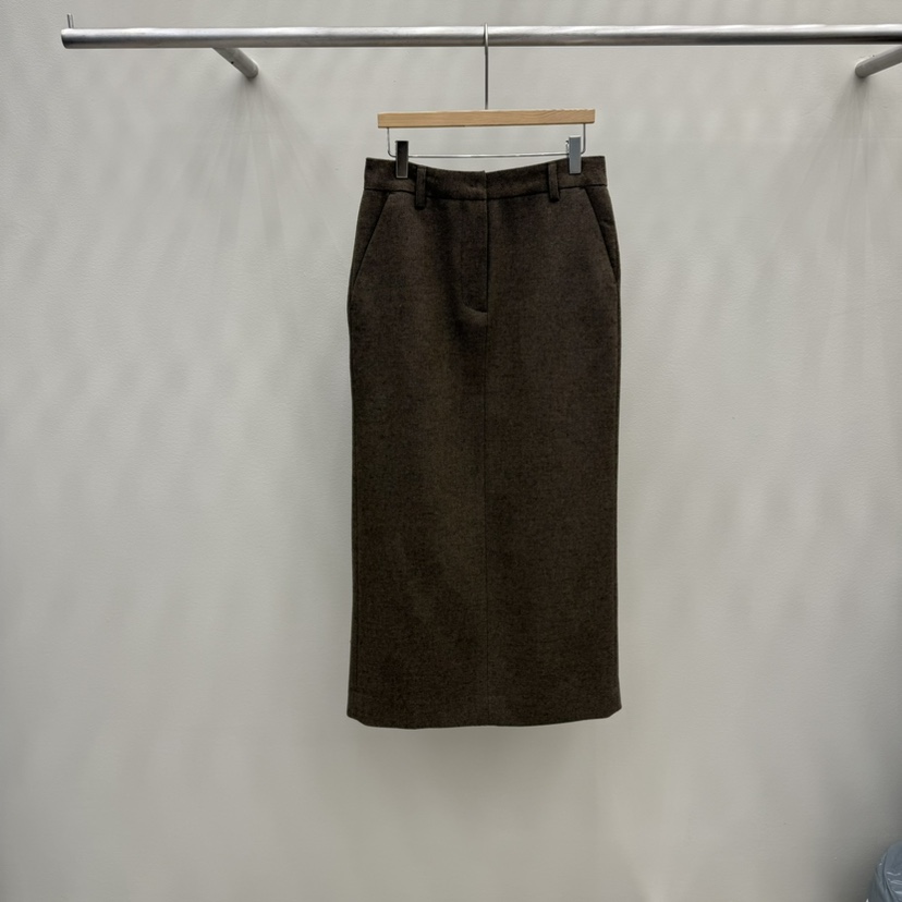 EOOB/LAMEREI東大門㊣實拍女士新品休閑真品25秋冬長裙直筒EOOB/LAMEREI長裙圖色1