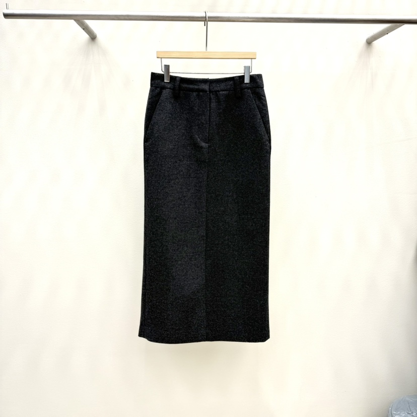 EOOB/LAMEREI東大門㊣實拍女士新品休閑真品25秋冬長裙直筒EOOB/LAMEREI長裙圖色2