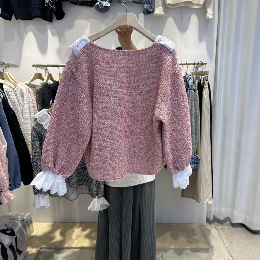 LADYBUG+ADORABLE東大門㊣代購女士新品真品人氣襯衫蕾絲衫LADYBUG/Adorable襯衫/蕾絲衫