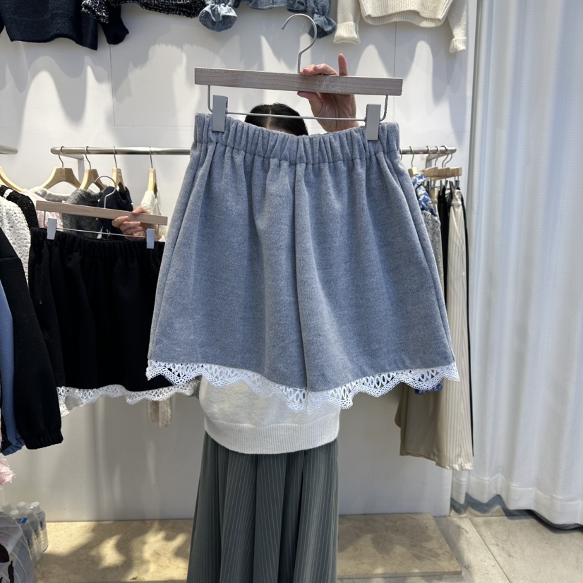 LADYBUG+ADORABLE韓國直郵㊣女士新款推薦熱賣時尚人氣短褲LADYBUG/Adorable短褲圖色1