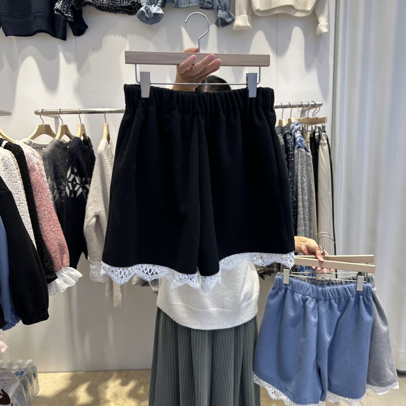 LADYBUG+ADORABLE韓國直郵㊣女士新款推薦熱賣時尚人氣短褲LADYBUG/Adorable短褲圖色3