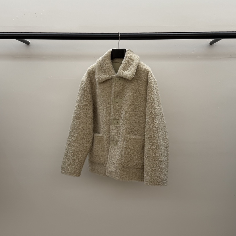 ID東大門㊣實拍女裝新款真品推薦人氣25秋冬短款大衣里外穿羊毛ID短款大衣