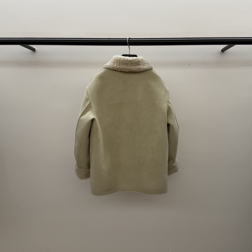 ID東大門㊣實拍女裝新款真品推薦人氣25秋冬短款大衣里外穿羊毛ID短款大衣