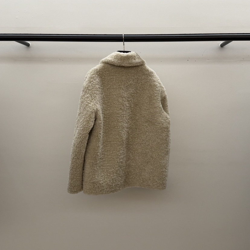 ID東大門㊣實拍女裝新款真品推薦人氣25秋冬短款大衣里外穿羊毛ID短款大衣