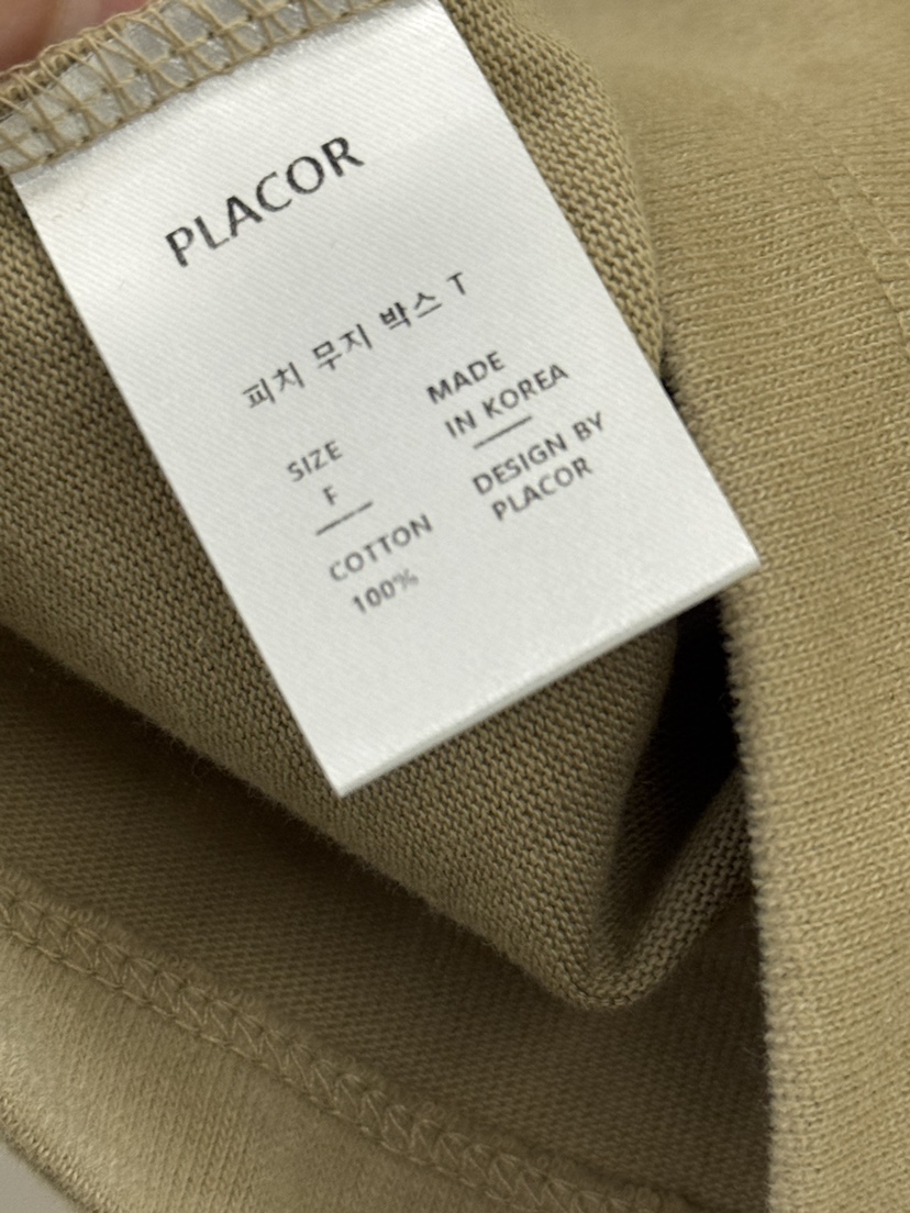 REGULARLY/PLACOR東大門㊣直郵女士新品職業25秋冬熱賣T恤REGULARLY/PLACORT恤