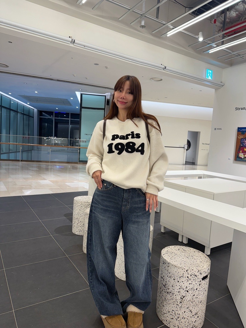 LUMIPLE韓國直郵㊣女士新款熱賣推薦真品職業25秋冬時尚牛仔褲LUMIPLE牛仔褲