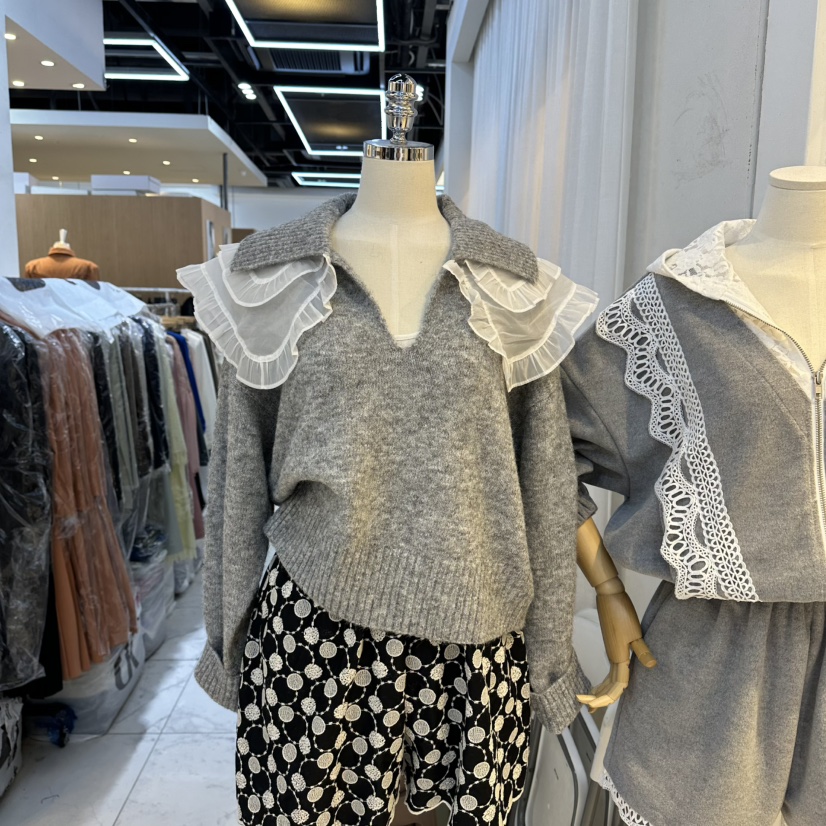 LADYBUG+ADORABLE東大門㊣實拍女士新款25秋冬人氣熱賣針織衫LADYBUG/Adorable針織衫圖色2