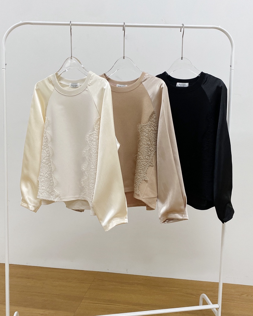 BLUE RIBBON韓國代購㊣女士新款休閑人氣25秋冬推薦長袖T恤BLUE RIBBON長袖T恤