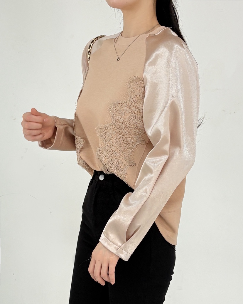 BLUE RIBBON韓國代購㊣女士新款休閑人氣25秋冬推薦長袖T恤BLUE RIBBON長袖T恤