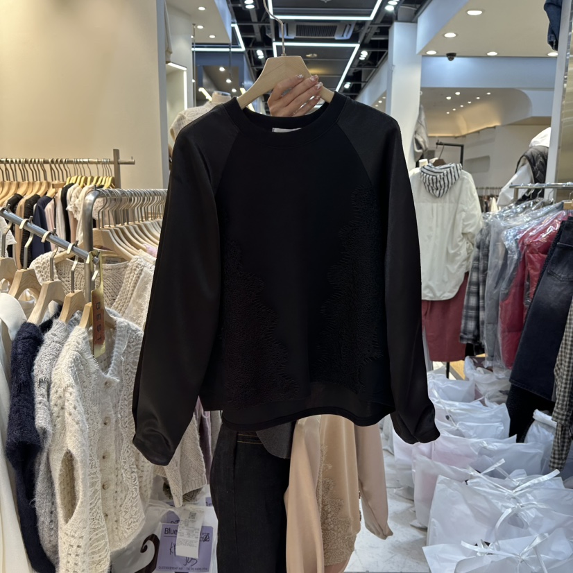 BLUE RIBBON韓國代購㊣女士新款休閑人氣25秋冬推薦長袖T恤BLUE RIBBON長袖T恤圖色3