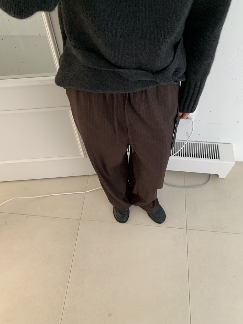 REGULARLY/PLACOR韓國代購㊣女裝新款休閑人氣時尚休閑褲條紋REGULARLY/PLACOR休閑褲