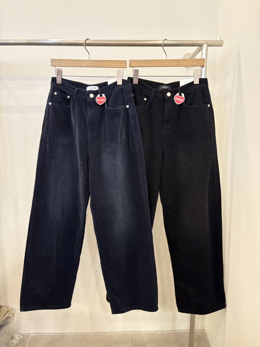 LUMIPLE韓國直郵㊣女裝新款25秋冬時尚休閑真品職業熱賣牛仔褲LUMIPLE牛仔褲