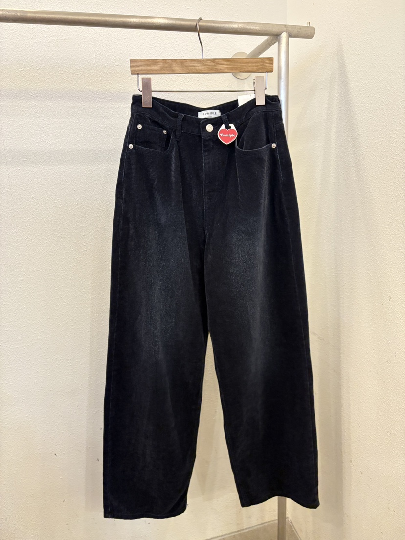 LUMIPLE韓國直郵㊣女裝新款25秋冬時尚休閑真品職業熱賣牛仔褲LUMIPLE牛仔褲圖色1