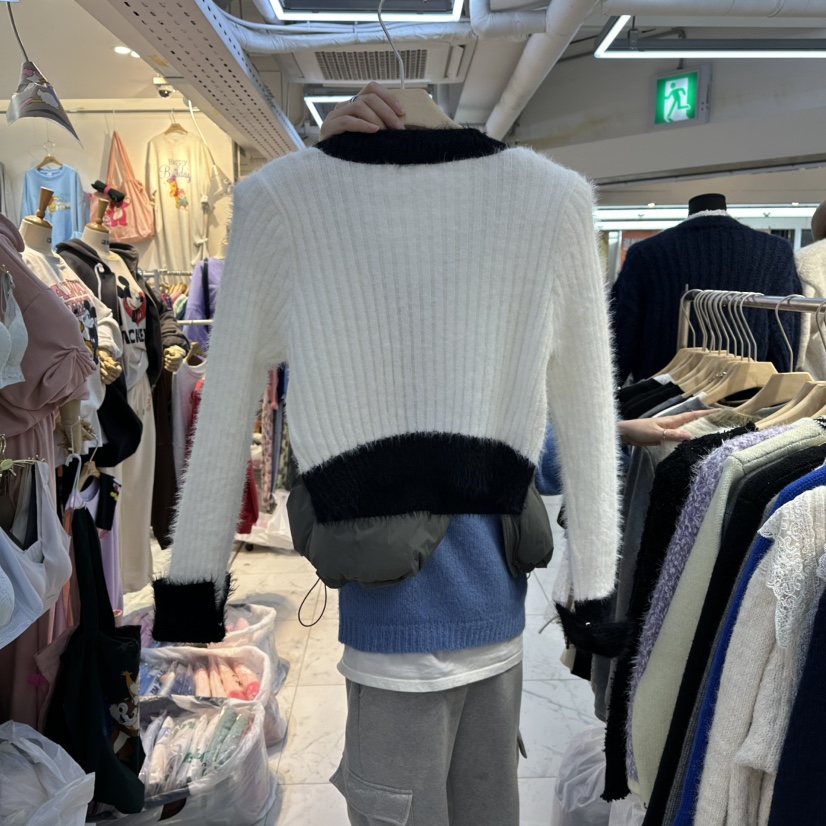 AKRA BY ART韓國代購㊣女裝新款時尚人氣真品推薦休閑針織衫AKRA BY ART針織衫